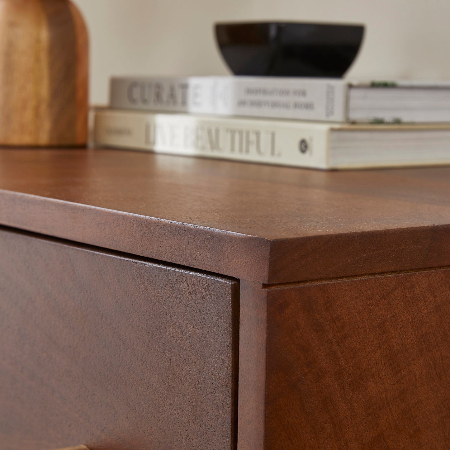 Scandinavian Walnut Oslo Chest of 3 Drawers