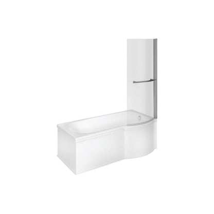 Onwul P Shape 1700x850x560mm 0TH Baignoire avec pieds (RH)