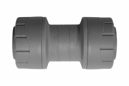 Polypipe Straight Coupling 32mm Grey