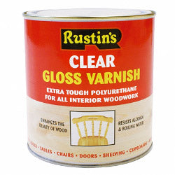 Rustins Polyurethane Gloss Varnish 1L