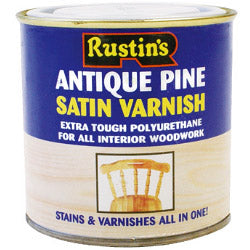 Rustins Polyurethane Satin Varnish 250ml