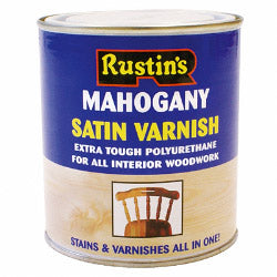 Rustins Polyurethane Satin Varnish 500ml