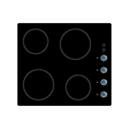 Prima PRCEH104 60cm Ceramic Hob - Black