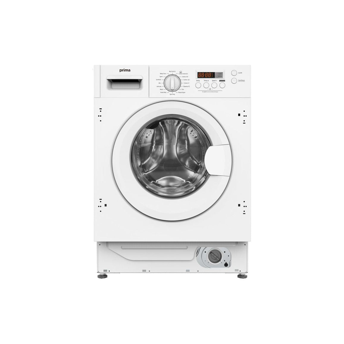 Lave-linge Prima PRLD370 B/I 7 kg 1400 tr/min - Blanc