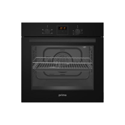 Prima PRSO107 Horno eléctrico con ventilador individual - Negro