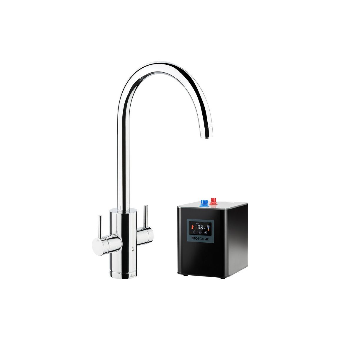 Abode Profile Robinet Monobloc 4 EN 1 &amp; Réservoir Proboil.4E - Chromé