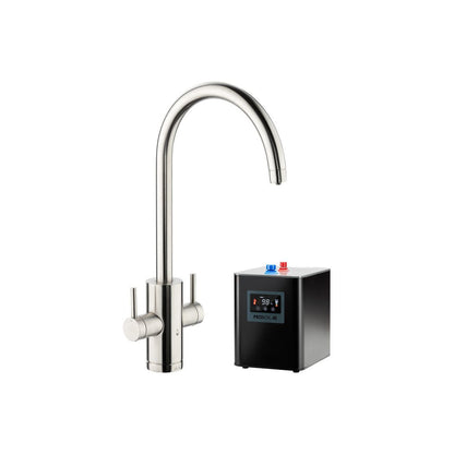 Abode Profile 4 IN 1 Monobloc Tap & Proboil.4E Tank - Brushed Nickel