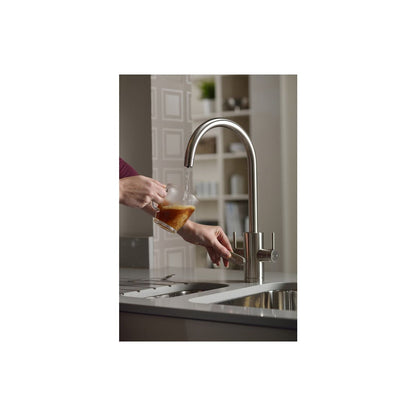 Abode Profile 4 IN 1 Monobloc Tap & Proboil.4E Tank - Brushed Nickel