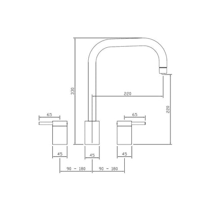 Abode Project Robinet 4 EN 1 en 3 parties et réservoir Proboil.4E - Chrome