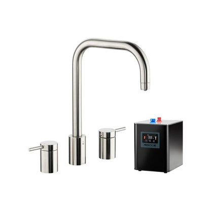 Abode Project 4 IN 1 3 Part Tap & Proboil.4E Tank - Brushed Nickel