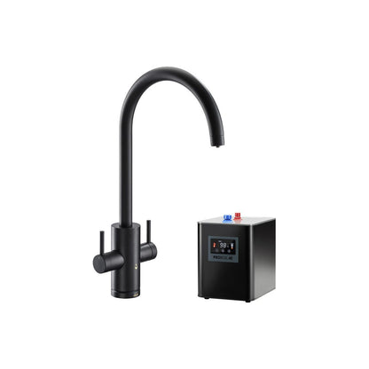 Abode Profile 4 IN 1 Monobloc Tap & Proboil.4E Tank - Matt Black