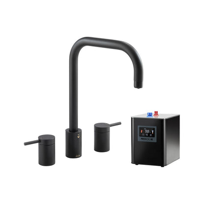 Abode Project 4 IN 1 3 Part Tap & Proboil.4E Tank - Matt Black