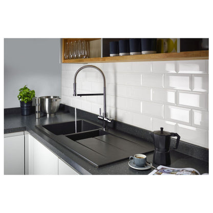 Abode 3 IN 1 Professional Monobloc Tap - Chrome