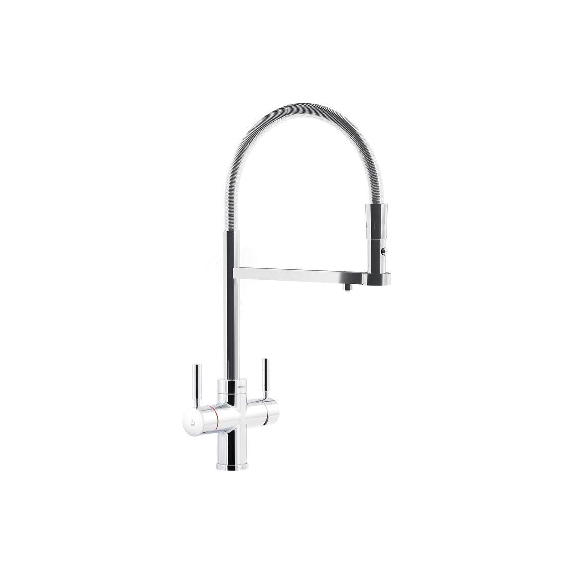 Grifo monobloque profesional Abode 3 en 1 - Cromo