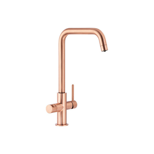 Grifo monobloque delgado Abode Prothia 3 en 1 con cuatro caño - Urban Copper