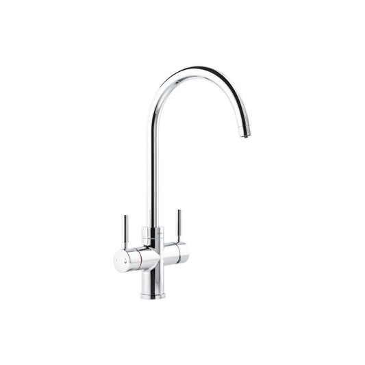 Abode Propure 4 IN 1 Swan Spout Monobloc Tap - Chrome