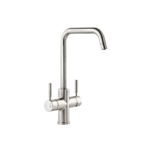 Abode Propure 4 IN 1 Quad Spout Monobloc Tap - Brushed Nickel