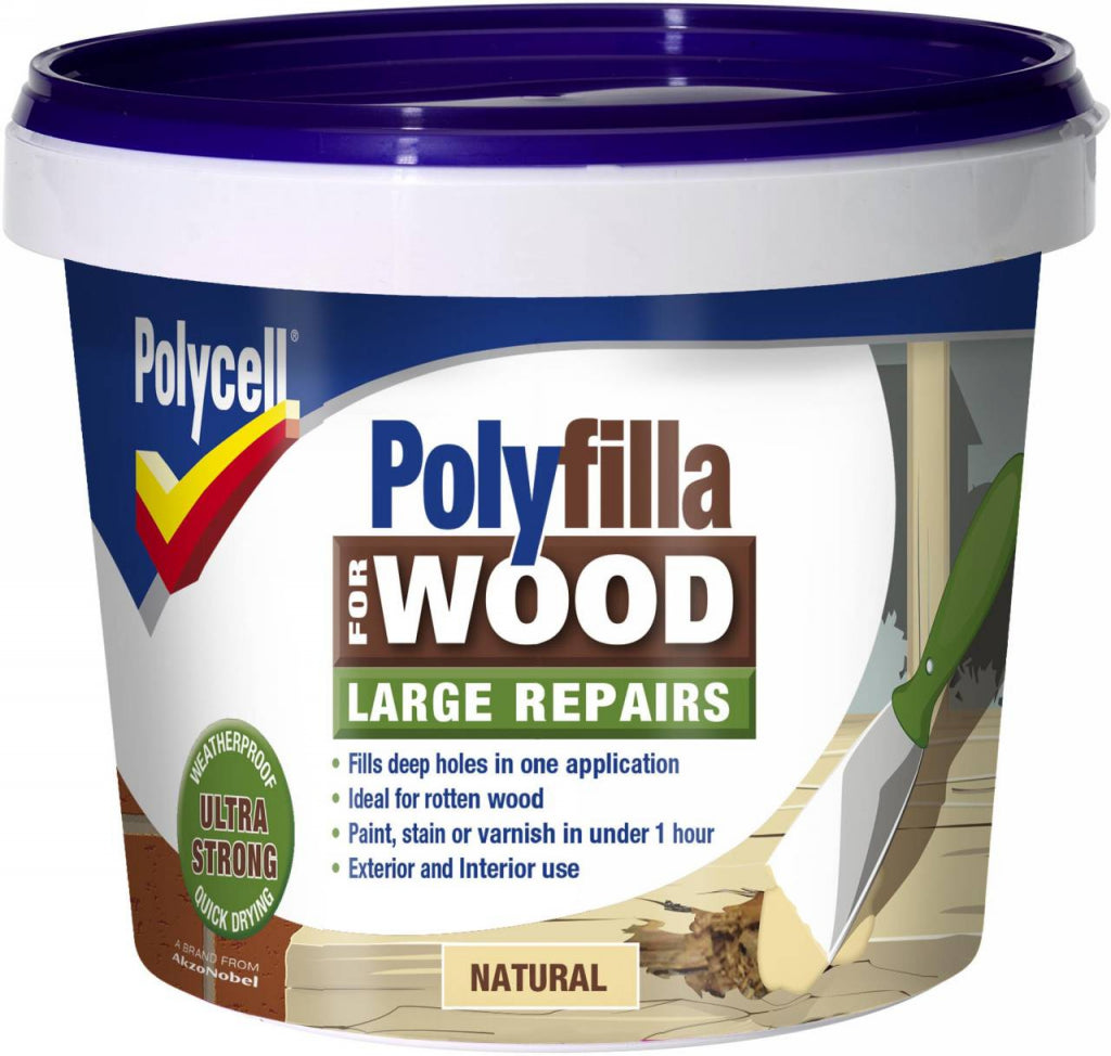 Polycell Polyfilla For Wood Large Repairs