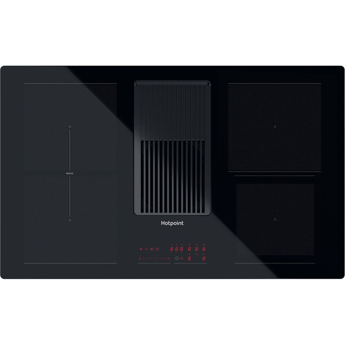 Hotpoint PVH 92 B K/F KIT 90cm Venting Induction Hob - Black