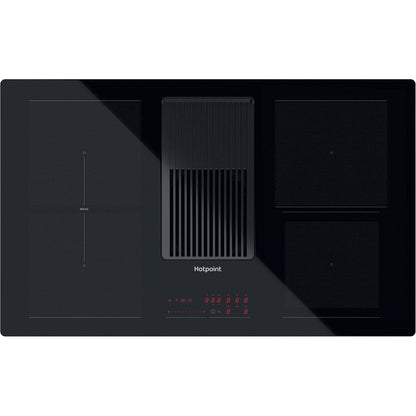 Hotpoint PVH 92 B K/F KIT 90cm Venting Induction Hob - Black