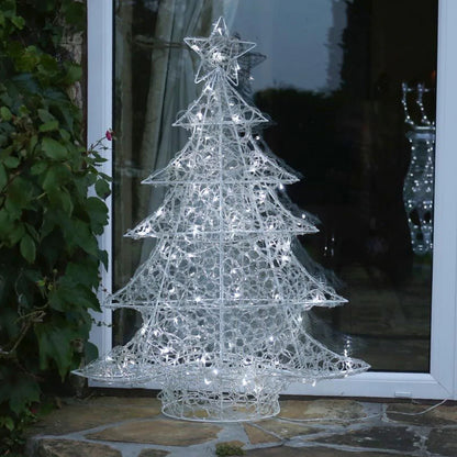 Premier Multi Action Lit Christmas Tree 1m