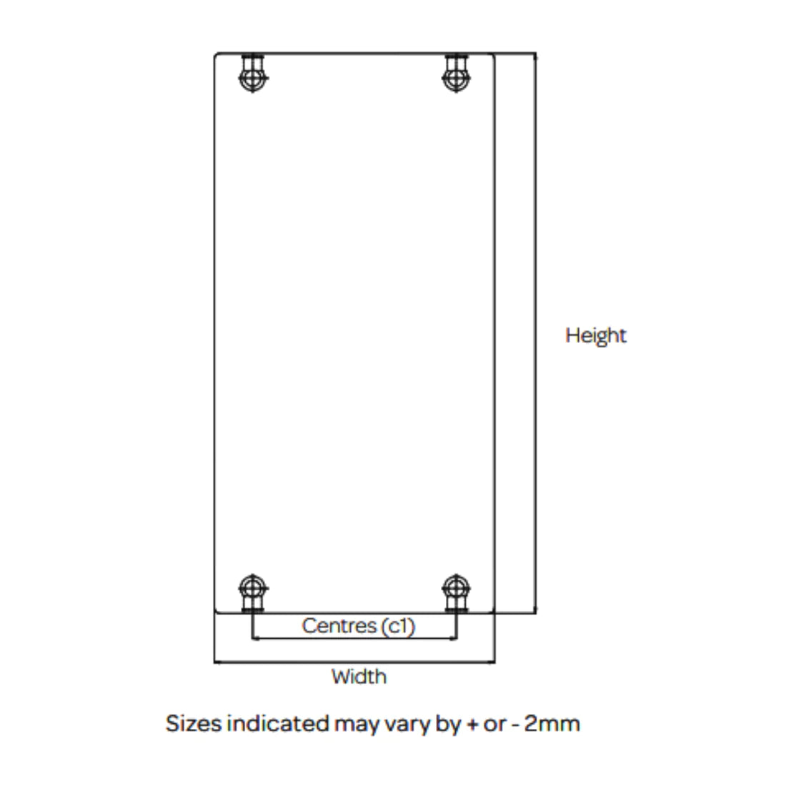 PREMIUM VERTICAL K-FLAT Type 20 1800 X 600 Panel Radiator