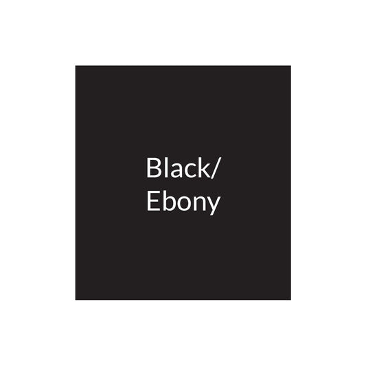 Prima LES001 60cm Straight Glass Splashback - Ebony Black
