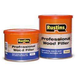 Rustins Professional Wood Filler 250g