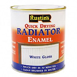 Rustins QD Radiator Enamel Gloss 500ml