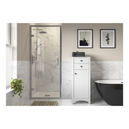 Montague 900mm Hinged Door - Chrome