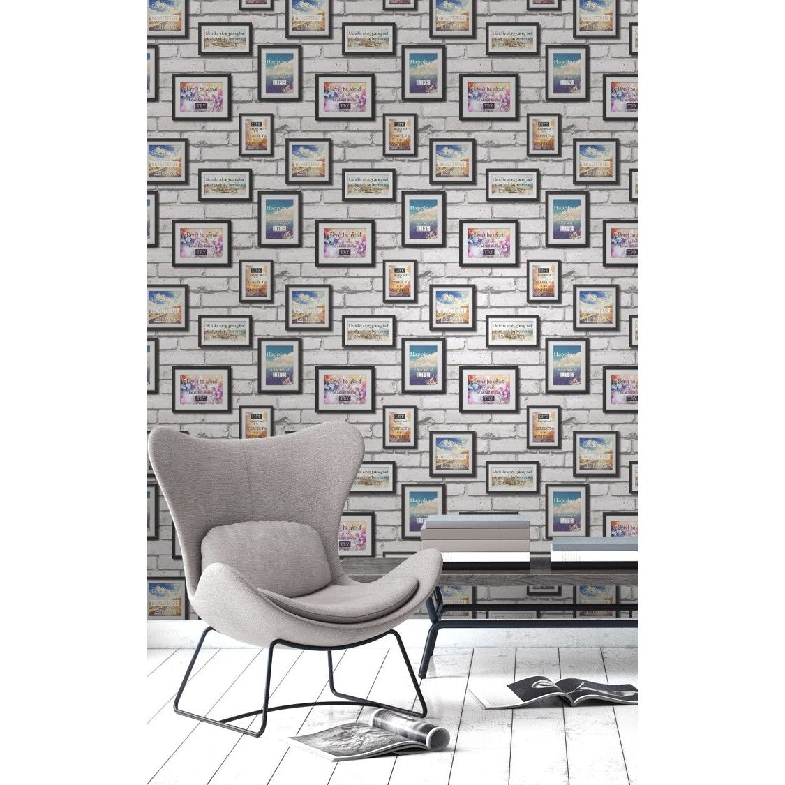 Fine Decor UK Novelty Frames Sidewall Wallpaper (FD41920)