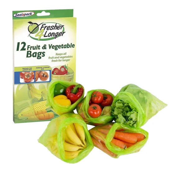 Sealapack Fruit & Vegetable Bag 12 Pack