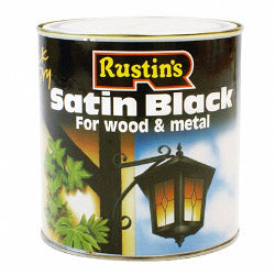 Rustins Quick Dry Satin Black