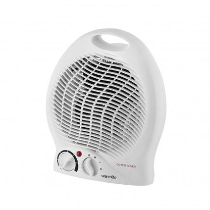 SupaWarm Fan Heater 2000w Size: 220mm(w)x130mm(d)x260mm(h)