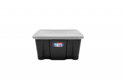 Premier Storage Box Black Base And Clear Lid