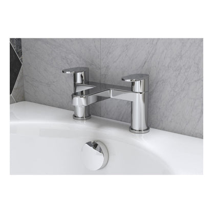 Mitigeur bain/douche Holloway et support - Chrome