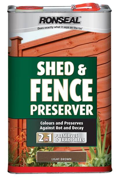 Ronseal Shed & Fence Preserver 5L