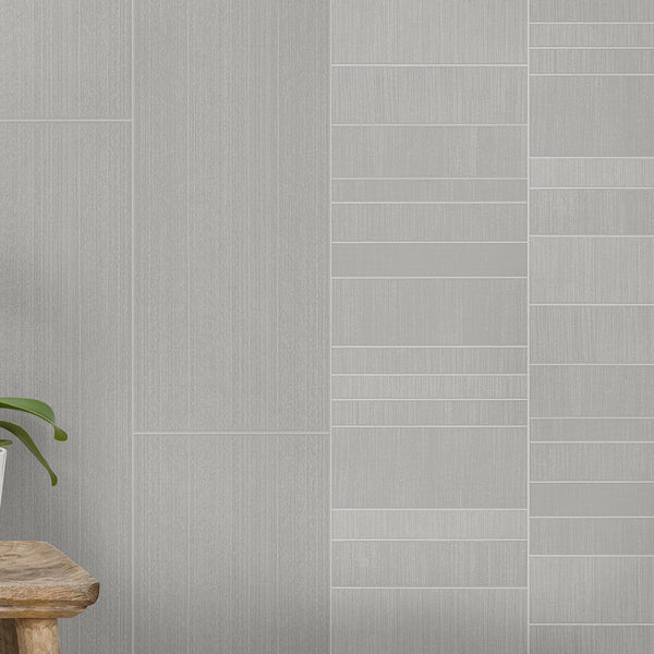 Giavani Modern Silver Wall Panel
