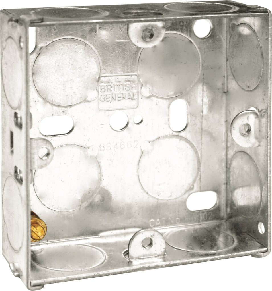 BG Metal Back Box 25mm