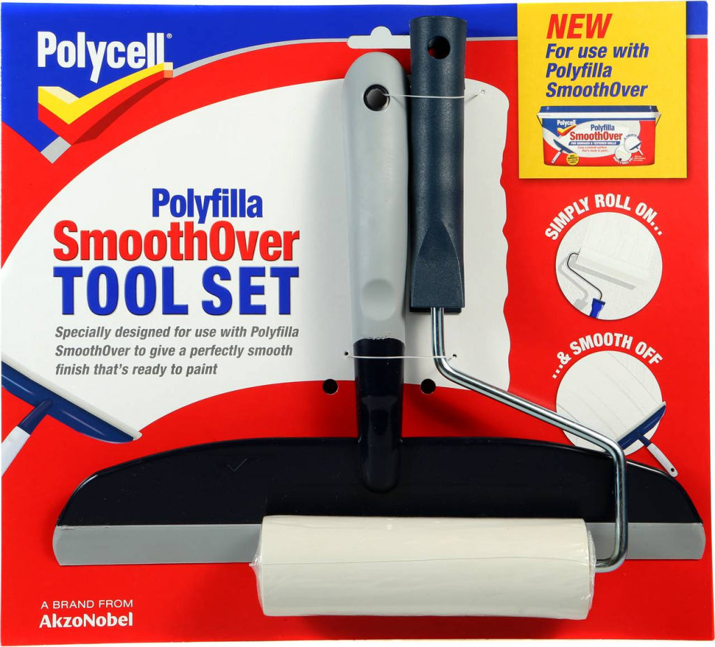 Ensemble d'outils de lissage Polycell