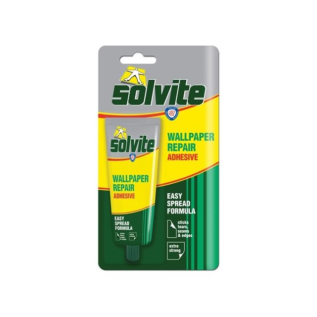 Solvite Wallpaper Repair Adhesive Standard Tube 56g