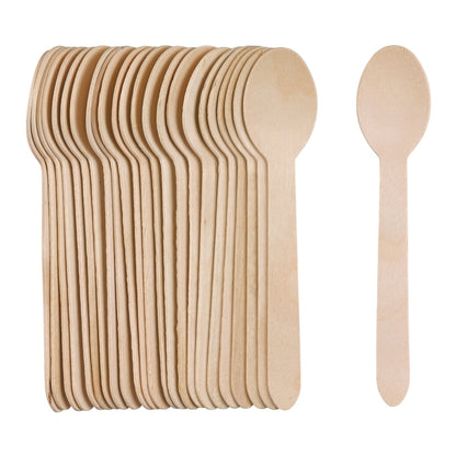 Chef Aid Wooden Cutlery Pack of 24