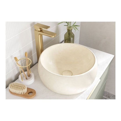 Meuble Lavabo Mural à 4 Tiroirs Glen 1180 mm (Sans Plan) - Vert Olive Mat