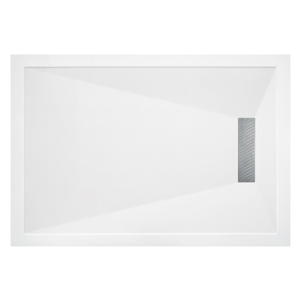 25mm Linear 1200x900mm Slim Rectangular Tray & Waste