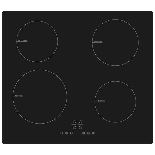 Cata 60cm 4 Zone Plug & Play Induction Hob, Touch Control