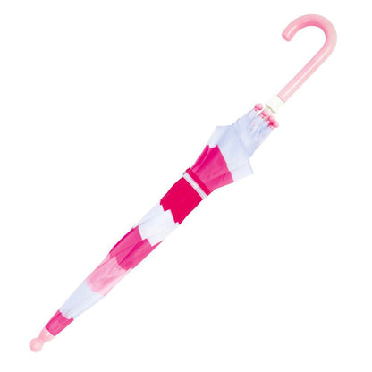 Parapluie rayé rose pour enfants Drizzles