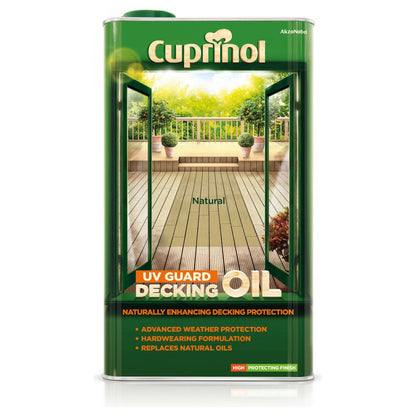 Cuprinol UV Guard Decking Oil 5L