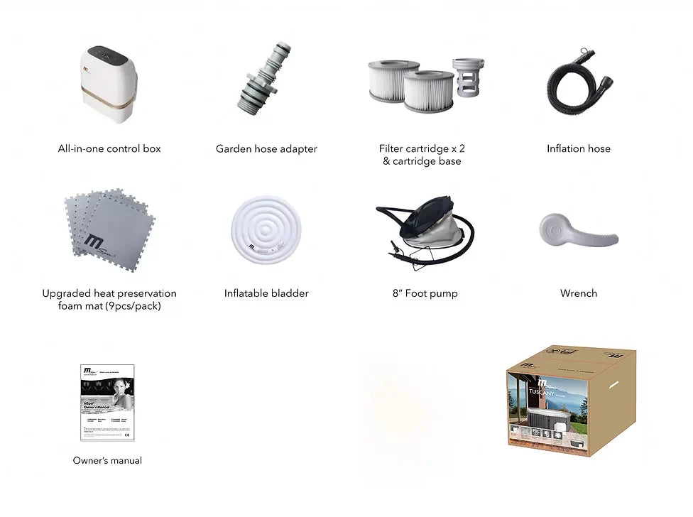 MSpa Tuscany 4-6 Person Hot Tub