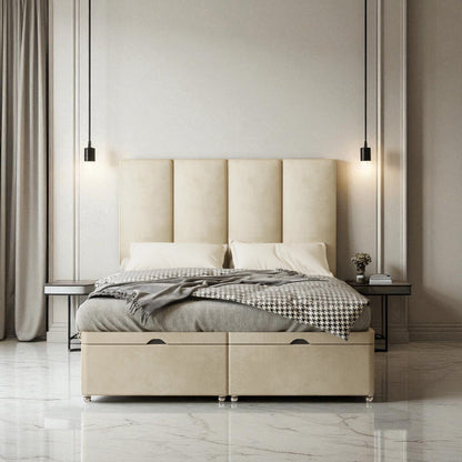 Velluto Ottoman Storage Divan Bed Set