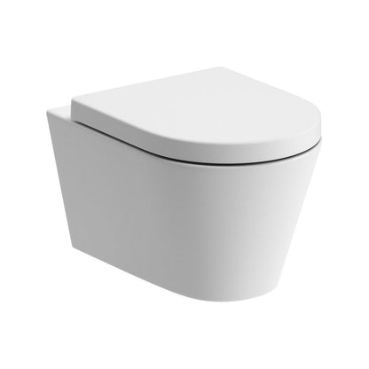 Alor Rimless Wall Hung WC & Soft Close Seat